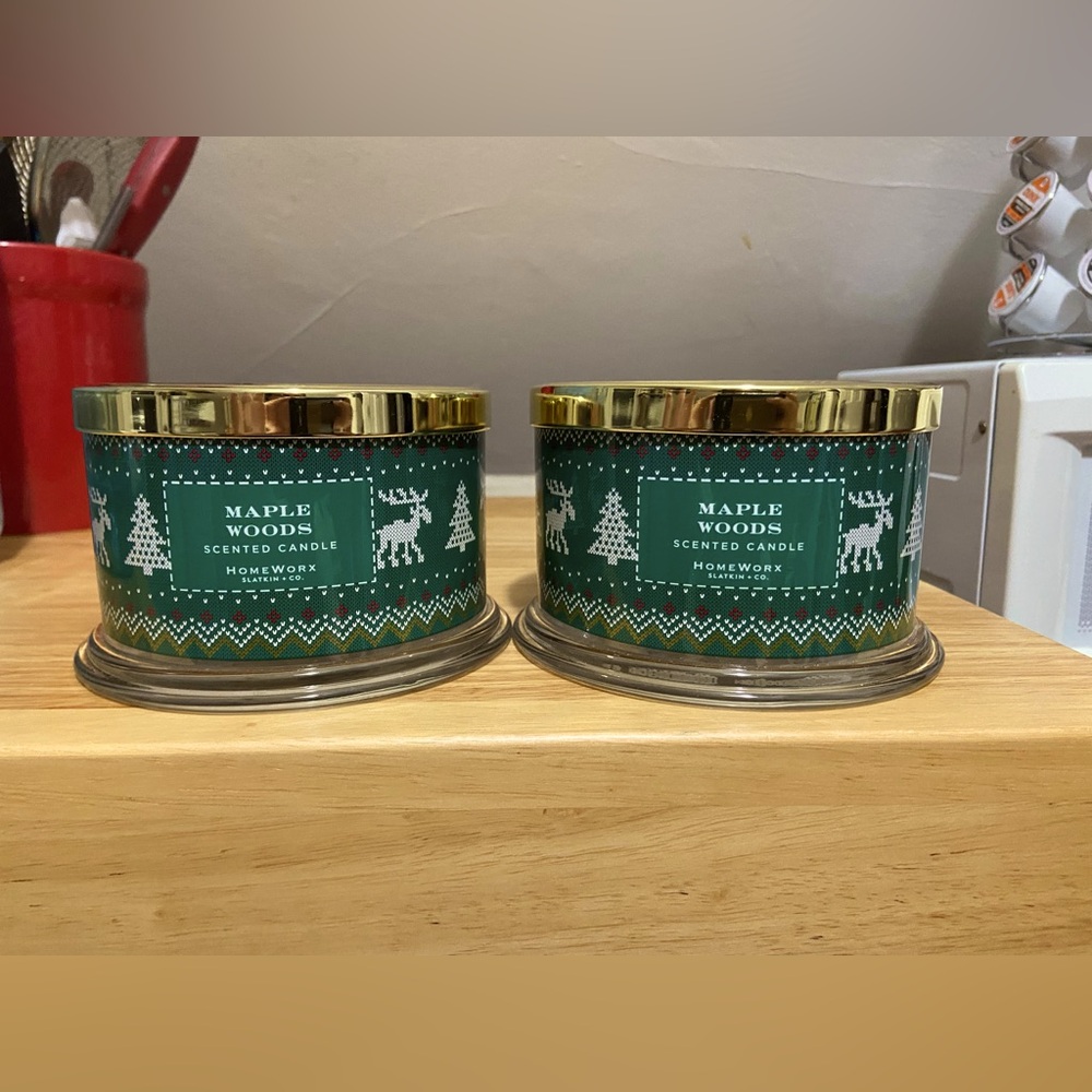 Maple scented candles. Brand new.